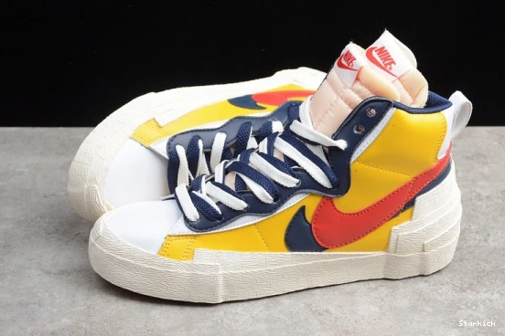 VARSITY BLAZER X MAIZE NIKE MID BV0072-700 SACAI 0805